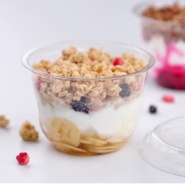 8oz Disposable Drinking Cup PET Plastic Dessert Cups 250ml