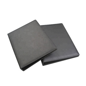 Carpeta de Anillas A4 de Cuero PU SAKANU, 4 Anillas, Hojas Sueltas, Material de Oficina, Gestión de <span class=keywords><strong>Archivos</strong></span>, Modelo SKU-F-0185, Hecho en China - Product Image 2