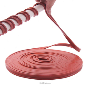 220V 380V 15mm Silicone cao su sưởi ấm Băng Silicone sưởi ấm vành đai rã đông nóng Cáp kháng dây nóng - Product Image 1