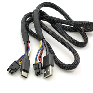 MX3.0 430250600 6P - C타입 USB 브레이디드 케이블 와이어 하네스 - Product Image 5