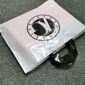 Vòng lặp mềm xử lý nhựa mua sắm túi tùy chỉnh chất lượng cao in ấn sinh thái cửa hàng Túi mua sắm với logo flexiloop - Product Image 2