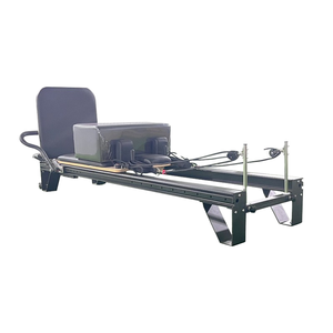 Venta al por mayor de aluminio negro Yoga Studio Pilates Bed Pilates Reformer equipo de aluminio de gama alta gimnasio máquina de fitness - Product Image 1