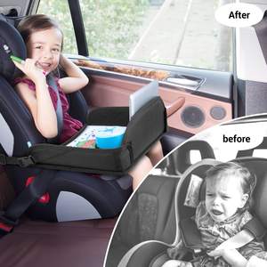 Free sample Car Seat Travel Tray <b>Kids</b> Toddler Car <b>Cup</b> Holder Tray Car Accessories Portable Silicone Travel Tray Snacks - Product Image 6
