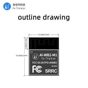 Ai-thinker Mô-đun Ai-WB2-M1 Mới Kích Thước Nhỏ Với Chip BL602 Combo <span class=keywords><strong>WiFi</strong></span> BLE Sử Dụng Cho Các Thiết Bị Thông Minh - Product Image 5