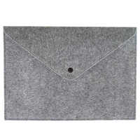 Porte-documents en feutre A4 A5 personnalisé OEM Chine, sac de rangement rectangulaire pour documents, idéal pour le bureau, les trajets quotidiens et les conférences
