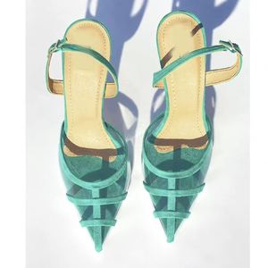 Nouvelles Chaussures de Créateur 2025 pour Femme – Sandales Sexy à Talon Aiguille et Bout Pointu – Chaussures d'Été à Talon pour Fêtes et Tenues de Soirée en Extérieur - Product Image 3