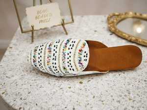 Jutti Hechos a Mano para Mujer, Elegantes para Fiestas, Bodas, Oficina, Sandalias Planas Ligeras de Estilo Étnico Tradicional Indio - Product Image 2