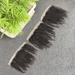 ผมมนุษย์อินเดียแท้แบบหยิกฟู 13x4  พร้อมเชือกผูกผมแบบใส HD Lace Frontal & Closure  ความหนาแน่น 150%-180%  ถักด้วยมือ - Product Image 6