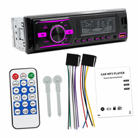 Lecteur MP3 Bluetooth de haute qualité pour voiture avec fonction AUX, faible consommation d'énergie, radio FM, port USB TF, kit mains libres pour appels téléphoniques en voiture