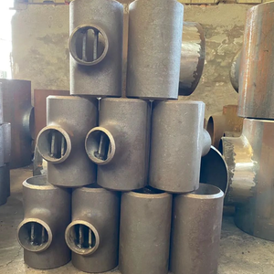 NXF API 5L acciaio al carbonio sbarrato Tee uguale X42 X52X60X65 ASME B16.5 MSS -<span class=keywords><strong>SP</strong></span> <span class=keywords><strong>75</strong></span> bassa pressione di testa saldatura di testa raccordi 1 pz MOQ - Product Image 5