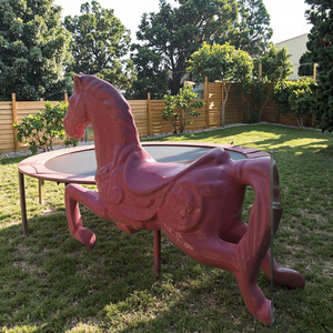 Carosello a Cavallo Singolo <span class=keywords><strong>per</strong></span> <span class=keywords><strong>Bambini</strong></span>, <span class=keywords><strong>per</strong></span> Parchi Divertimento - Vendita all'Ingrosso - Product Image 6