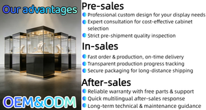 <span class=keywords><strong>Comptoir</strong></span> de présentation de téléphones portables en verre trempé LED de haute qualité, design personnalisé, vitrine combinée pour téléphones mobiles - Product Image 6