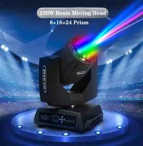 2022 Pengiriman Cepat Diskon Besar-besaran Kualitas Tinggi Harga Bagus 230W 7r Disco Stage Sharpy Beam Moving Head Light