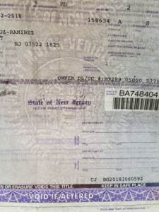 高品质水印微文UV隐形证书车辆所有权证书汽车所有权证书2026-A5 - Product Image 3