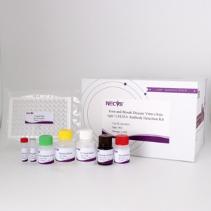 ASIA-1 Foot-and-Mouth Disease Virus (FMDV) Antibody ELISA <strong>Kit</strong> for Swine - OIE Validated - Product Image 1