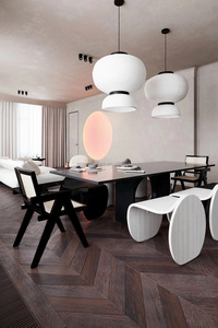 Suelo de parquet de espina de pescado de madera dura maciza cepillada ahumada profunda - Product Image 5