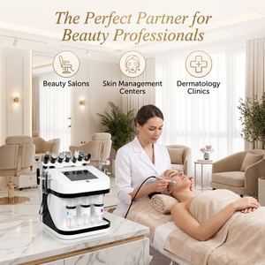 Wholesale Professional 10 in 1 Hydra Beauty Facial Aqua Peel Microdermabrasion Machine with Diamond Tips for Salon - Product Image 4