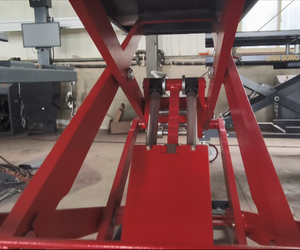 Elevador de Tijera Ultra Delgado y de Perfil Bajo para Autos, Elevador Hidráulico Portátil para Taller Mecánico - Product Image 3