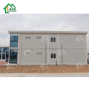 2025 nuevo modelo paquete plano prefabricado portátil cómodo contenedor de vida techo inclinado casa <span class=keywords><strong>Civil</strong></span> Modular - Product Image 5