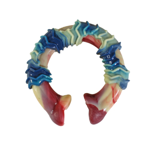 ของเล่นเคี้ยวของเล่นรูป TPR สำหรับสุนัขขนาดกลางและใหญ่ของเล่นแบบเคี้ยวเบคอน TPU เป็นมิตรกับสิ่งแวดล้อม - Product Image 4