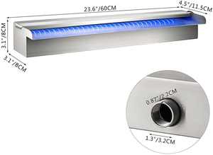 <span class=keywords><strong>Venta</strong></span> directa de fábrica Fuente exterior Montaje en pared Fuente de agua Cascada Aliviadero para decoración de jardín y <span class=keywords><strong>casa</strong></span> - Product Image 2