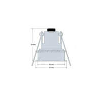 Mini spot encastré LED blanc chaud IP65, nouveau design, 3W et 28mm, très demandé, ensemble de mini spots LED.