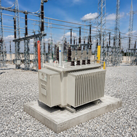 Transformateur de distribution triphasé immergé dans l'huile à haut rendement pour les réseaux moyenne et haute tension