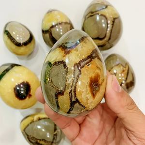 Œuf de dragon septarien naturel en gros, cristal minéral de haute qualité, décoration de bureau à domicile, objet de collection - Product Image 5