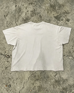 Camiseta Corta Oversize de Algodón con Estampado DTG Personalizado para Hombre, Diseño Gráfico Distressed, Estilo Boxy, para Fabricantes de Ropa - Product Image 3