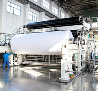 Ligne de production de papier A4 pour copie et écriture, machine à papier Fourdrinier à maille longue haute vitesse de 4200 mm, capacité de 120-150 tonnes par jour