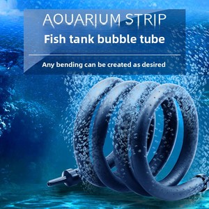Aquário Self-Sinking Bubble Curtain Silent Nano Difusor Flexível Silicone Tubo Clog-Proof 0.1mm Microholes Fish Tank Oxigênio - Product Image 5