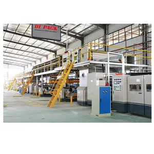 Ligne de production de carton ondulé Machines de fabrication de papier d'épisseuse automatique Ligne de production de carton ondulé