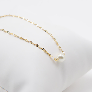 925 Sterling <b>Silver</b> Adjustable Pearl <b>Charm</b> <b>Bracelet</b> with Real Gold Plating Ready to Ship - Product Image 3