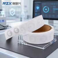 Autocollant NFC NTAG 224 DNA, étiquette RFID 13,56 MHz, étiquette anti-contrefaçon pour la protection de la marque avec design imprimable