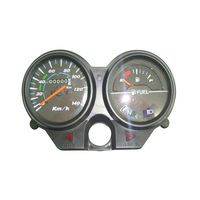 Compteur de vitesse noir 12V de haute qualité de la marque ENKI/OEM, logo personnalisé, garantie d'un an pour moto ECO DELUXE - État neuf