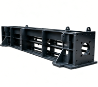 Fabrication sur mesure de cadre de convoyeur robuste |   Service OEM de soudage de grandes structures en acier et usinage CNC
