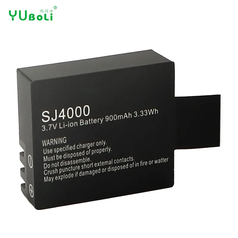 3.7V 900mAh SJ4000 SJ5000 SJ5000x SJ6000 SJ7000 SJ8000 SJ9000 PG1050 Camera Battery for SJ CAM wifi SJ M10 EKEN H8 H8R