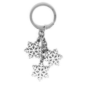 Porte-clés personnalisé de Noël avec breloque Père Noël, bonhomme de neige et sapin de Noël - Product Image 6