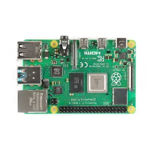 Raspberry Pi modul papan pengembangan Linux pemrograman Python generasi ke-4, modul komputer Raspberry Pi 4 Model B Raspberry Pi 4 8GB