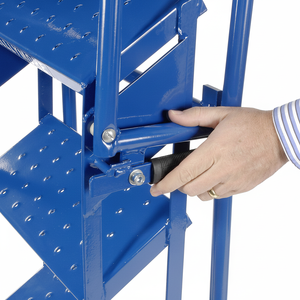 Échelle de roulement pliante résistante de 4 étapes avec la serrure de sécurité-best brand supplies - Product Image 1