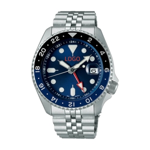 Montre de plongée pour homme avec <span class=keywords><strong>mouvement</strong></span> automatique GMT 4R34, 41,2 mm, étanche, lunette en céramique, nouveau bracelet, fermoir fraisé - Product Image 1