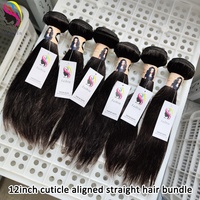 Extensions de Cheveux Humains 100% Naturels Remy Brésiliens Vierges Lisses, Qualité Mink, Cuticules Alignées, Prix Abordable, Fournisseur de Mèches en Gros
