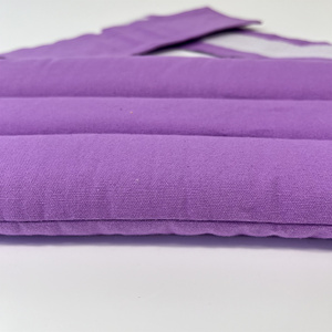 Compresse Chaude Micro-ondable pour Soulagement des Douleurs Lombaires, Coussin Chauffant Humide, Enveloppement Chaleur aux Graines <span class=keywords><strong>de</strong></span> Lin et Lavande - Product Image 4
