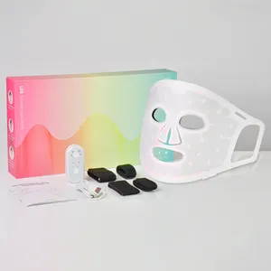 Wholesale Infra Red Light Face Mask Skin Care Led Facial Silicone Mask Near Infrared