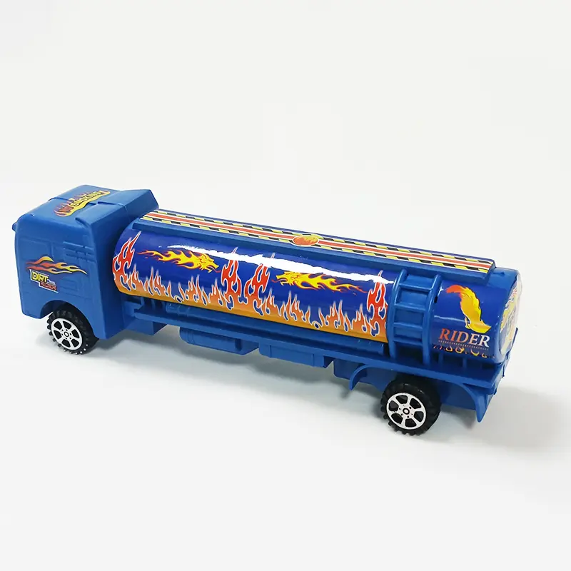 子供用プラスチック製オイルトラック用小型おもちゃ
