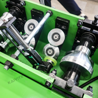 Machine de formage à froid pour persiennes de ventilation en acier coloré, équipement de fabrication de volets de fenêtre pour la ventilation des bâtiments