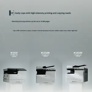 Für <span class=keywords><strong>M</strong></span> 2510 Schwarz-Weiß Digitaler A3/A4 Kopierer/Drucker Automatischer Doppelseitiger Multifunktions-Allrounder für Gewerbliche Nutzung 25 Seiten pro Minute - Product Image 2