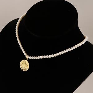 <span class=keywords><strong>Collana</strong></span> con Perla Naturale d'Acqua Dolce Rotonda a Forma di Cometa - Product Image 2