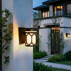 Nueva Lámpara de Pared Exterior Impermeable IP65, ABS, 2W, Carga <span class=keywords><strong>Solar</strong></span>, DC6v, LED de Alto Brillo, Apta para Jardín y Patio - Product Image 1