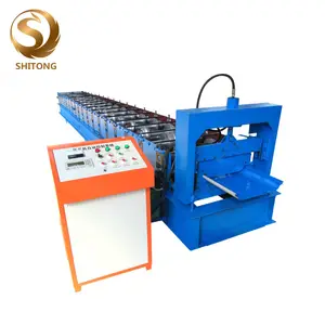 Standing seam metal roofing profile roll forming machine with customized design
